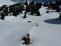 06 staccionata sepolta dalla neve alla baita Cassinelli